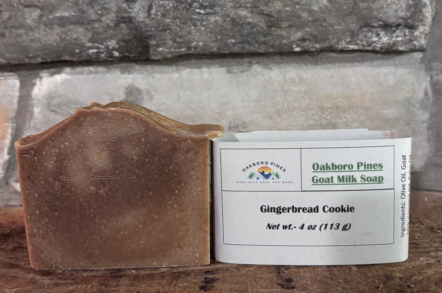 Gingerbread Cookie Goat Milk Soap