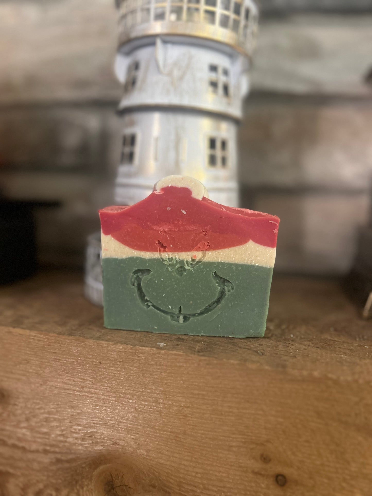 Christmas Grinch Goat Milk Soap