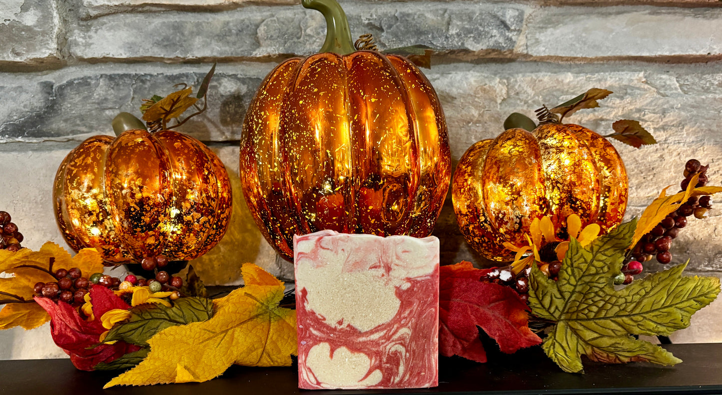 Red Apple Goat Milk Soap