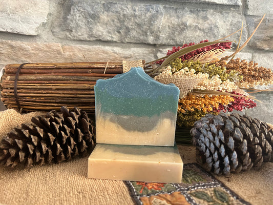 Frosted Fir Goat Milk Soap