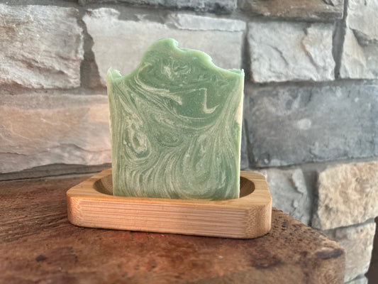 Green Peppermint Goat Milk Soap