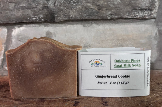 Gingerbread Cookie Goat Milk Soap
