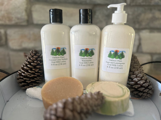 Coconut-Lime-Verbena Goat Milk Lotion