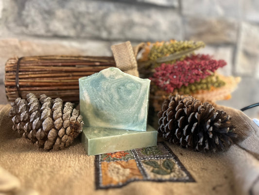 Sage and Lemongrass Goat Milk Soap