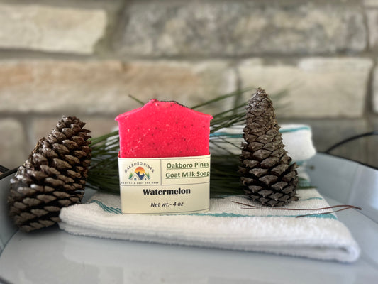 Watermelon Goat Milk Soap