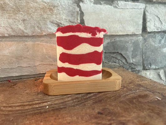 Candy Cane Goat Milk Soap