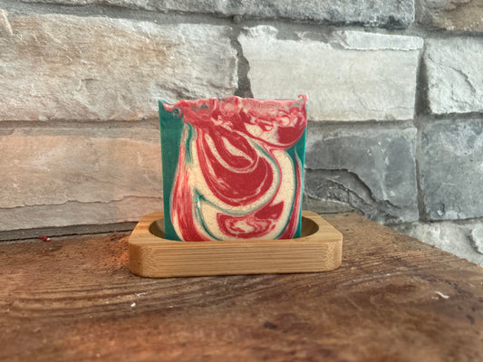 Crisp Apple Rose Goat Milk Soap